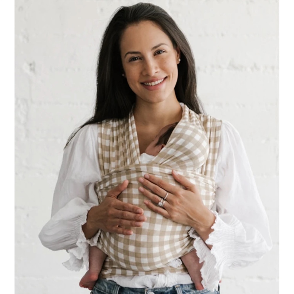 Solly Baby Carrier Creamy Gingham